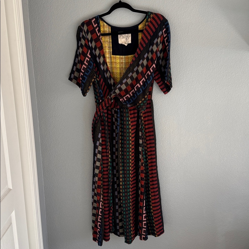Ace and Jig Wrap Dress in Fiesta Print - Picture 2 of 3